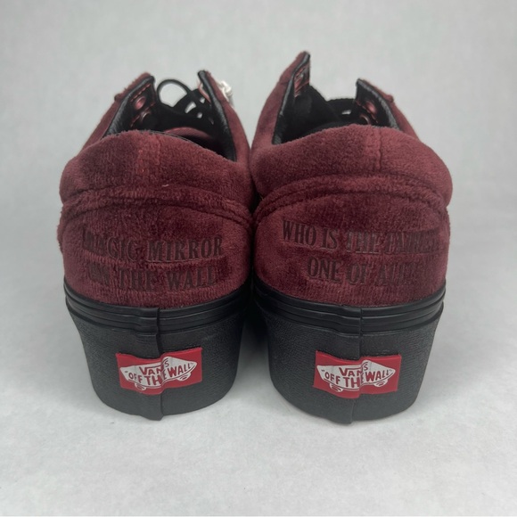 NWOB Disney x Vans Old Skool Stackform ‘Poison Apple’ Shoes - Picture 4 of 7